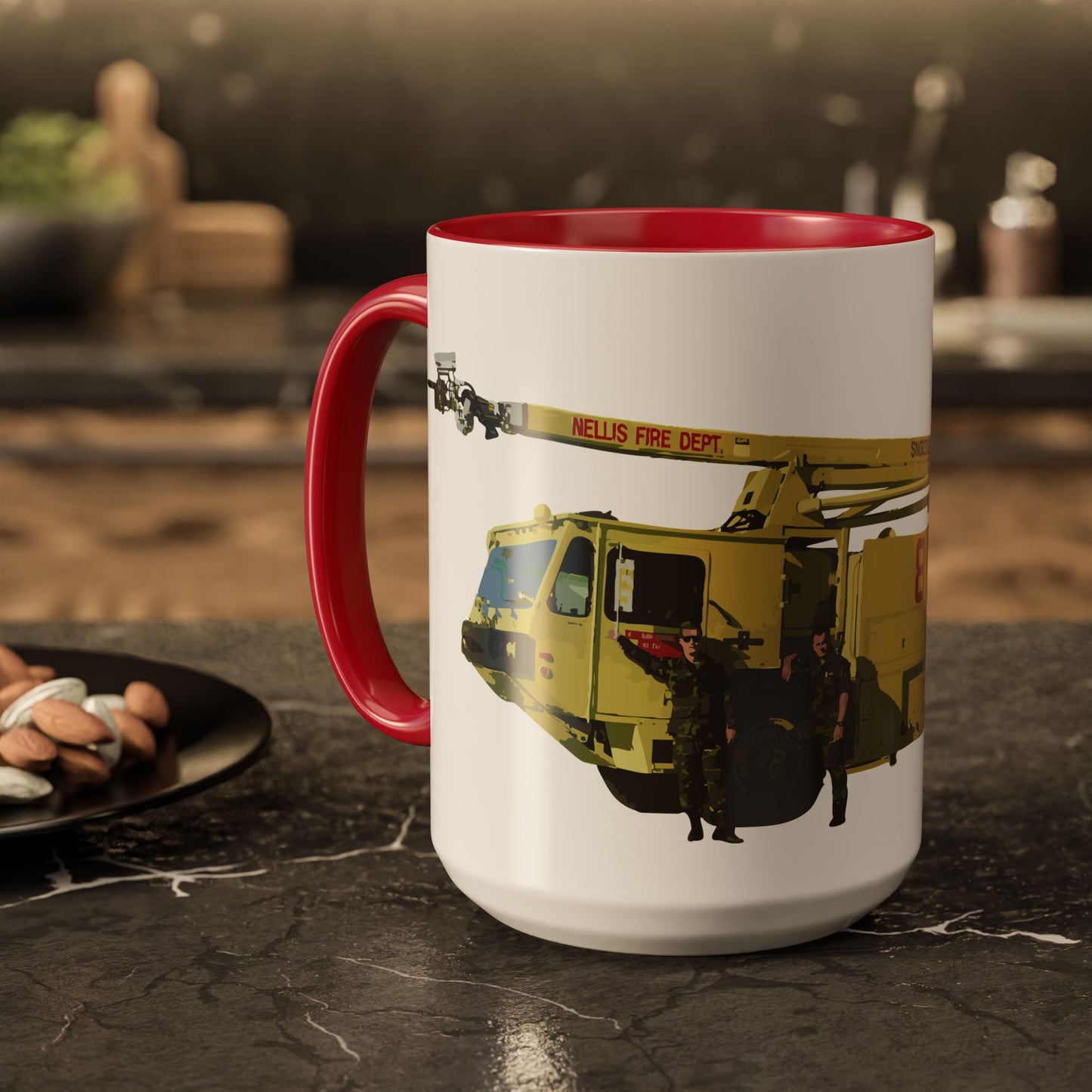 P-19 Experimental “Snozzle Test Rig” Crash Fire Rescue Coffee Mug by Island Vibes For Life