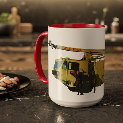 P-19 Experimental “Snozzle Test Rig” Crash Fire Rescue Coffee Mug by Island Vibes For Life