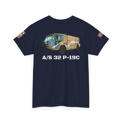 A/S 32 P-19C ARFF Truck Fundraiser Tee by Island Vibes For Life