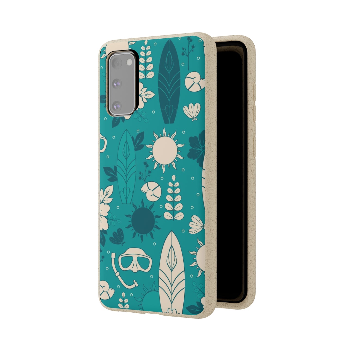 "Surf's Up, Dive Down" Eco Biodegradable Cases - iPhone and Galaxy