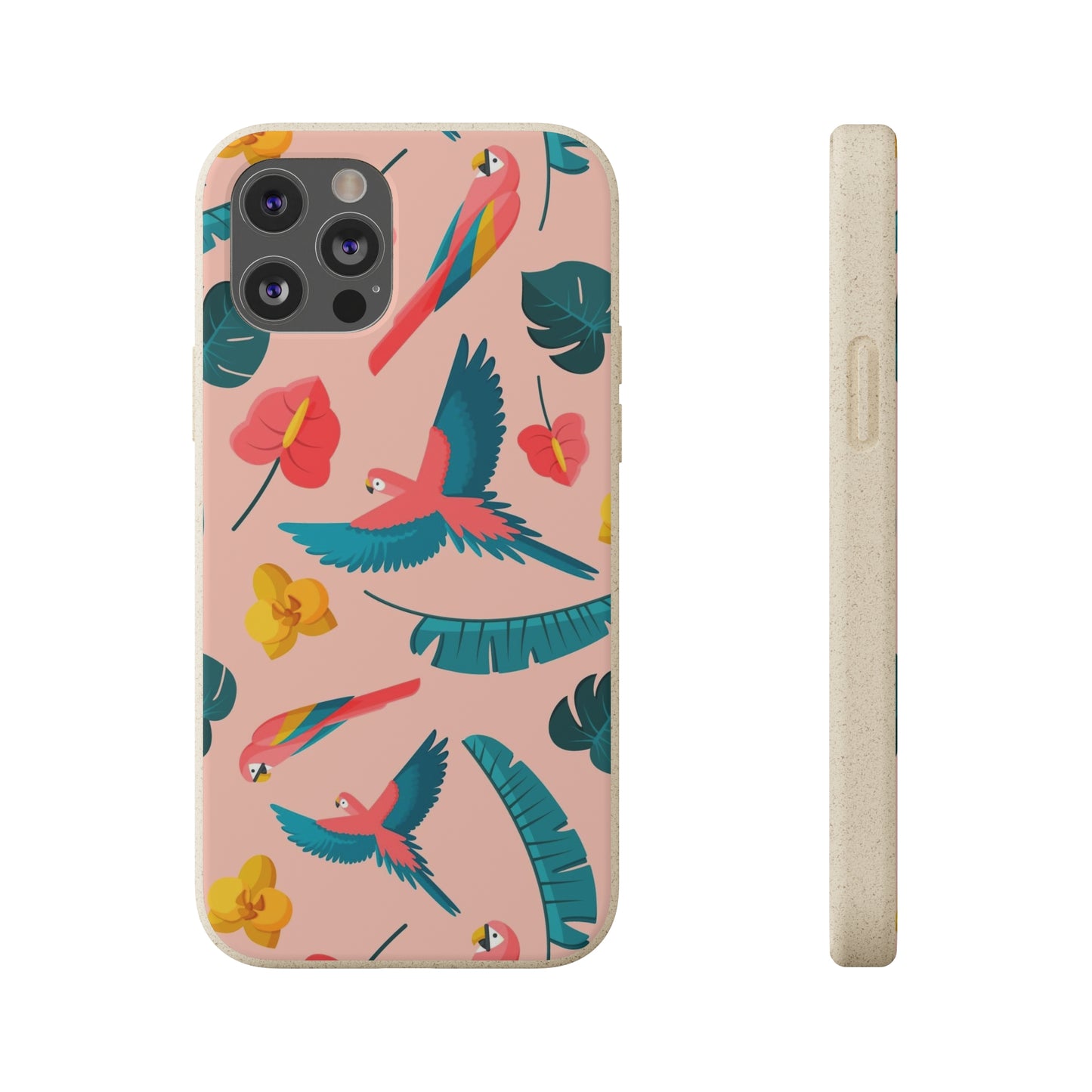 "Colorful Plumage"  Eco Biodegradable Phone Cases - iPhone and Galaxy