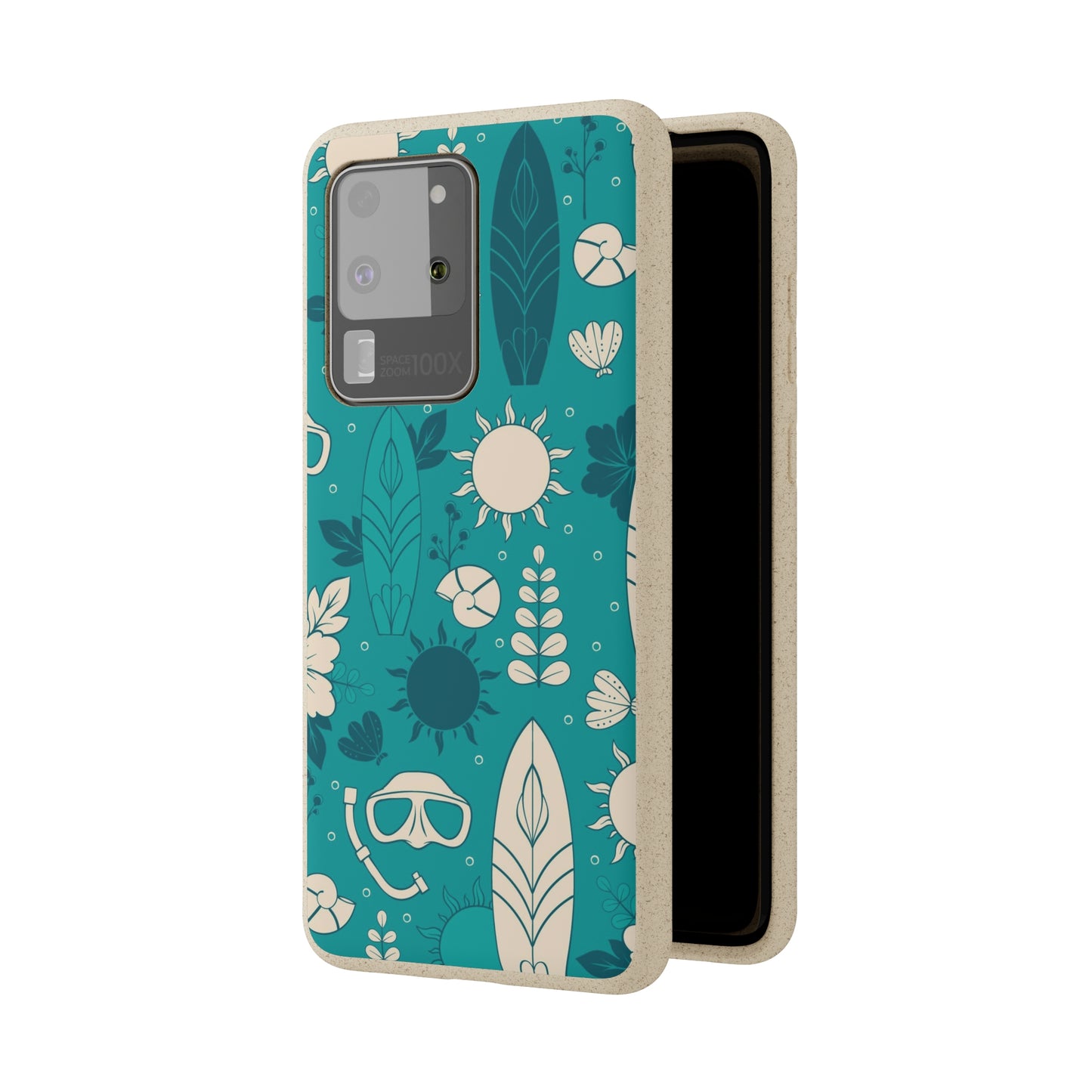 "Surf's Up, Dive Down" Eco Biodegradable Cases - iPhone and Galaxy