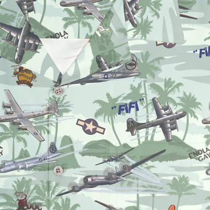 "B-29 Tribute" Hawaiian Shirt  in Cotton!