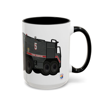 A/S 32 P-23 “Drive It Till the Wheels Fall Off” Crash Fire Rescue Coffee Mug by Island Vibes For Life