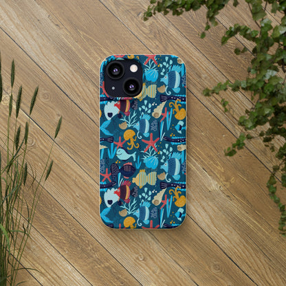 "Aqua Wonderland" Eco Biodegradable Cases - iPhone and Galaxy