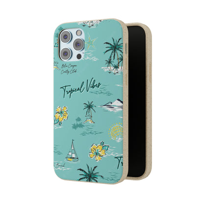 "Tropical Vibes" Eco Biodegradable Phone Cases - iPhone and Galaxy