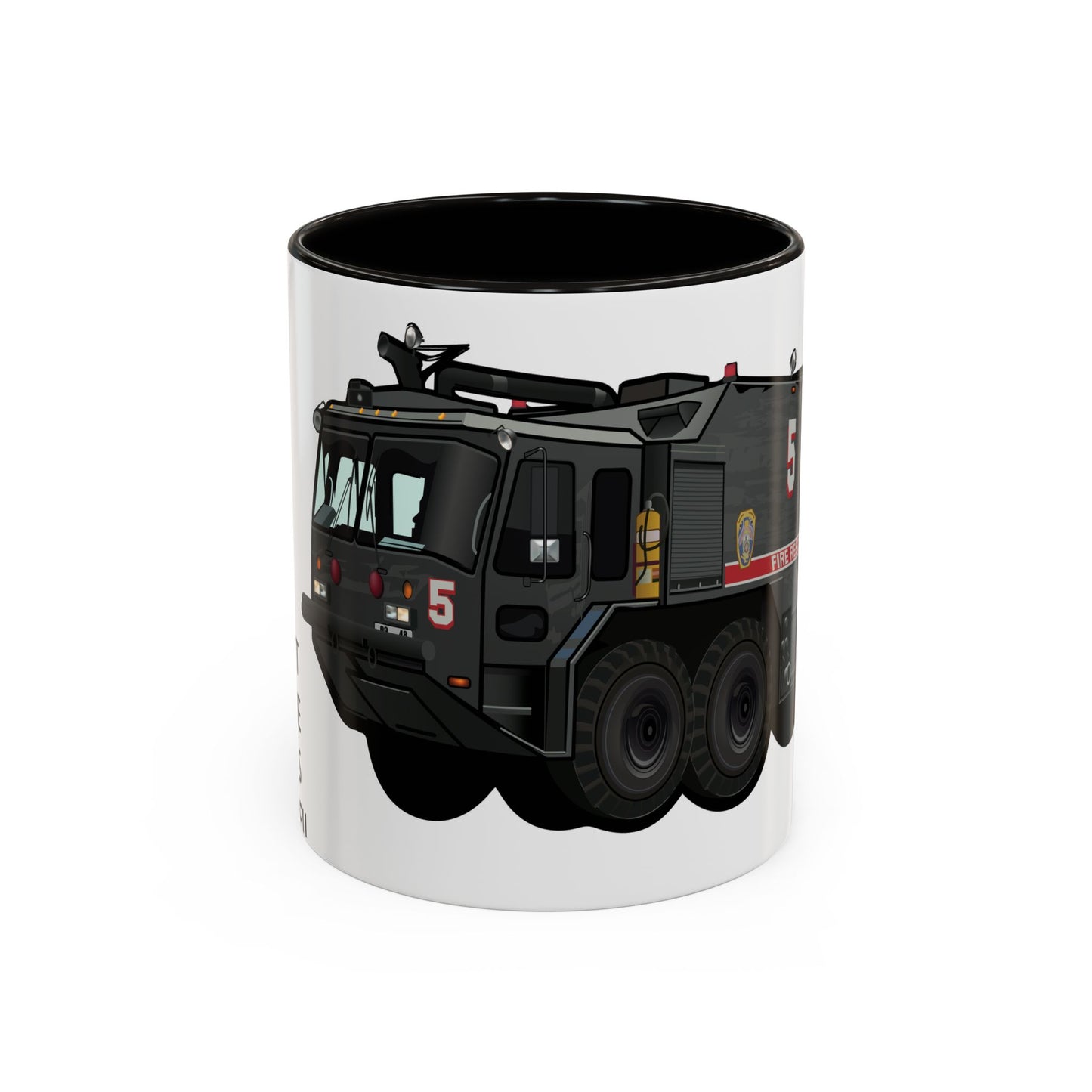 A/S 32 P-23 “Drive It Till the Wheels Fall Off” Crash Fire Rescue Coffee Mug by Island Vibes For Life