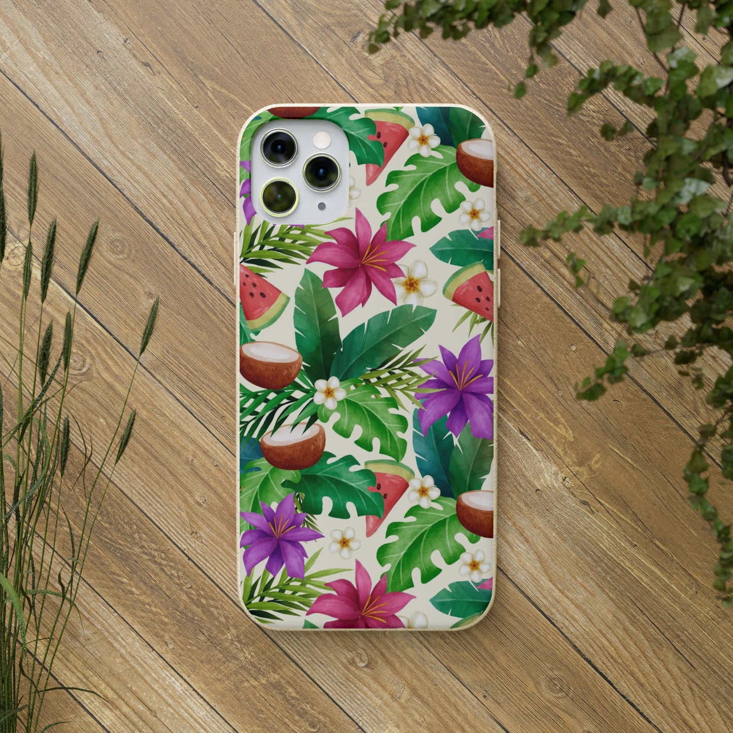 "Exotic Fruit Blossom" Eco Biodegradable Cases - iPhone and Galaxy