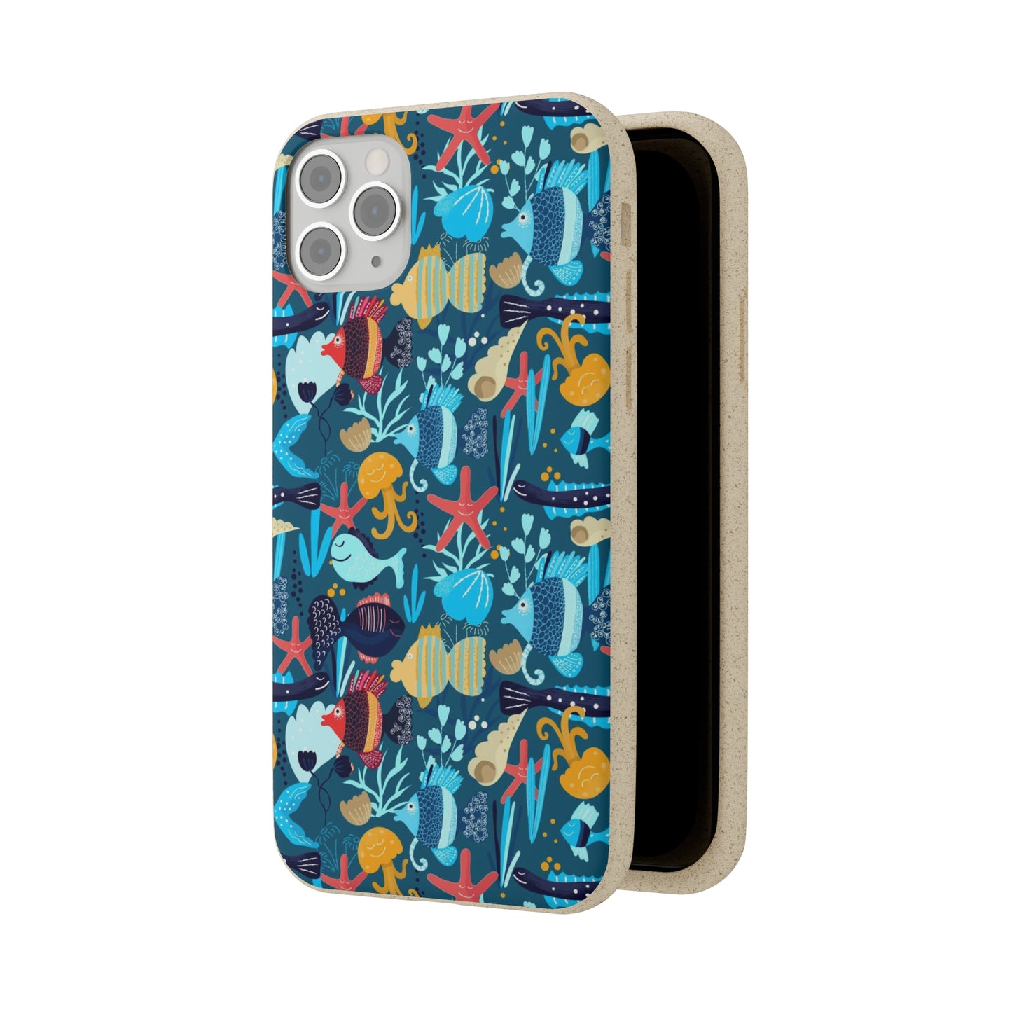 "Aqua Wonderland" Eco Biodegradable Cases - iPhone and Galaxy