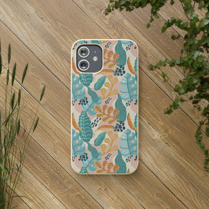 "Earthy Tropics Reverie" Eco Biodegradable Cases - iPhone and Galaxy