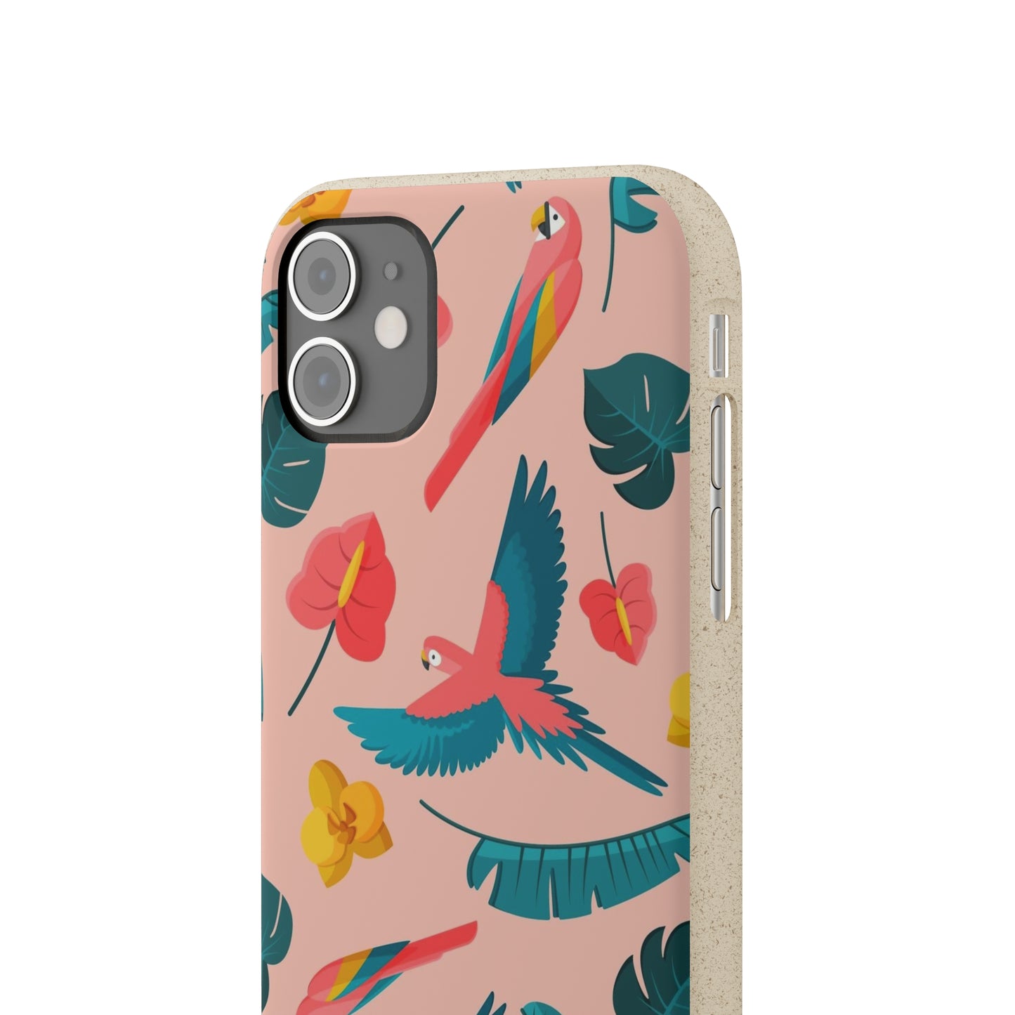 "Colorful Plumage"  Eco Biodegradable Phone Cases - iPhone and Galaxy