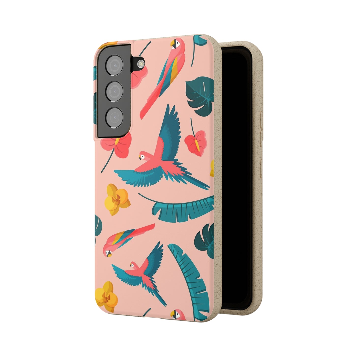 "Colorful Plumage"  Eco Biodegradable Phone Cases - iPhone and Galaxy