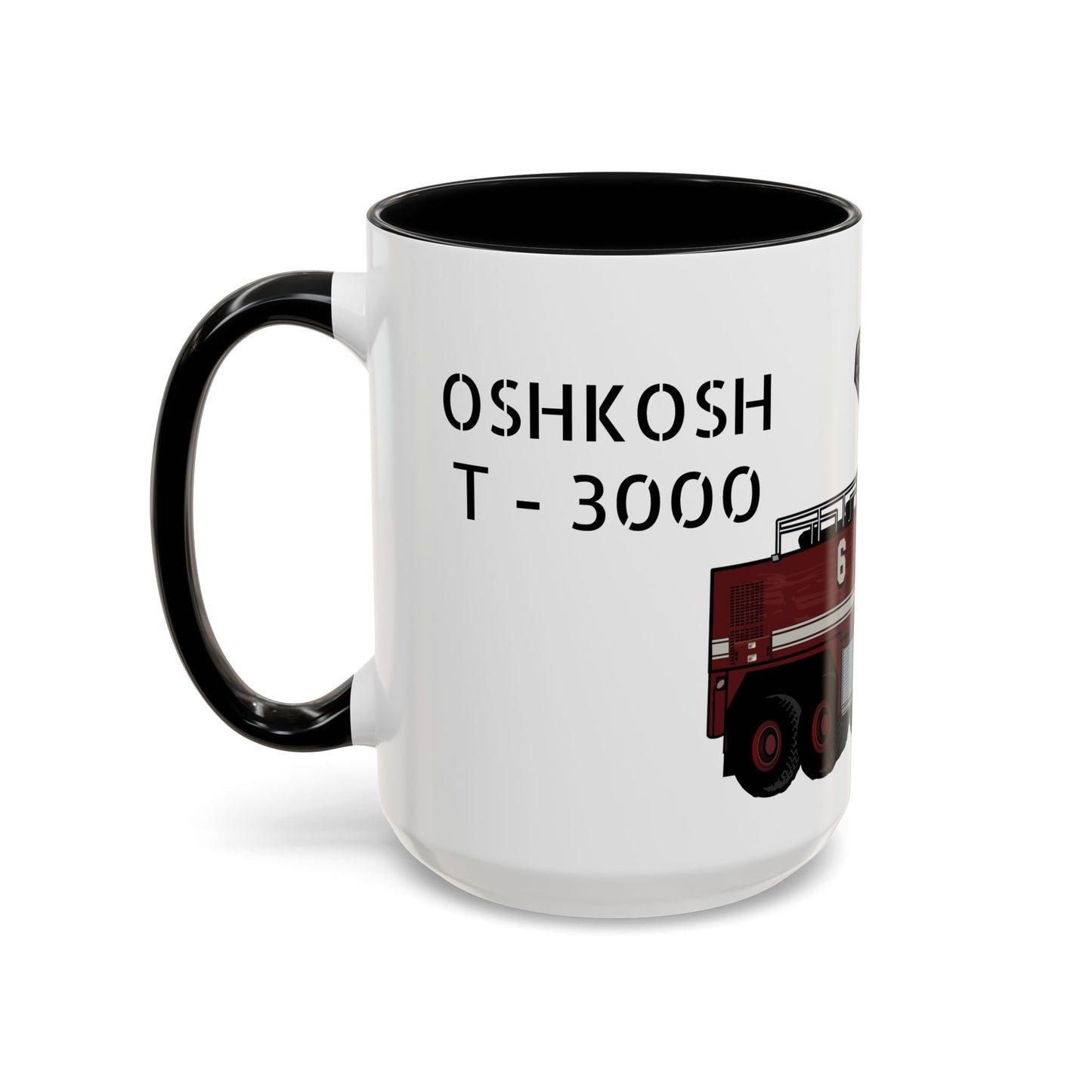 Oshkosh T-3000 Crash Fire Rescue Coffee Mug by Island Vibes For Life