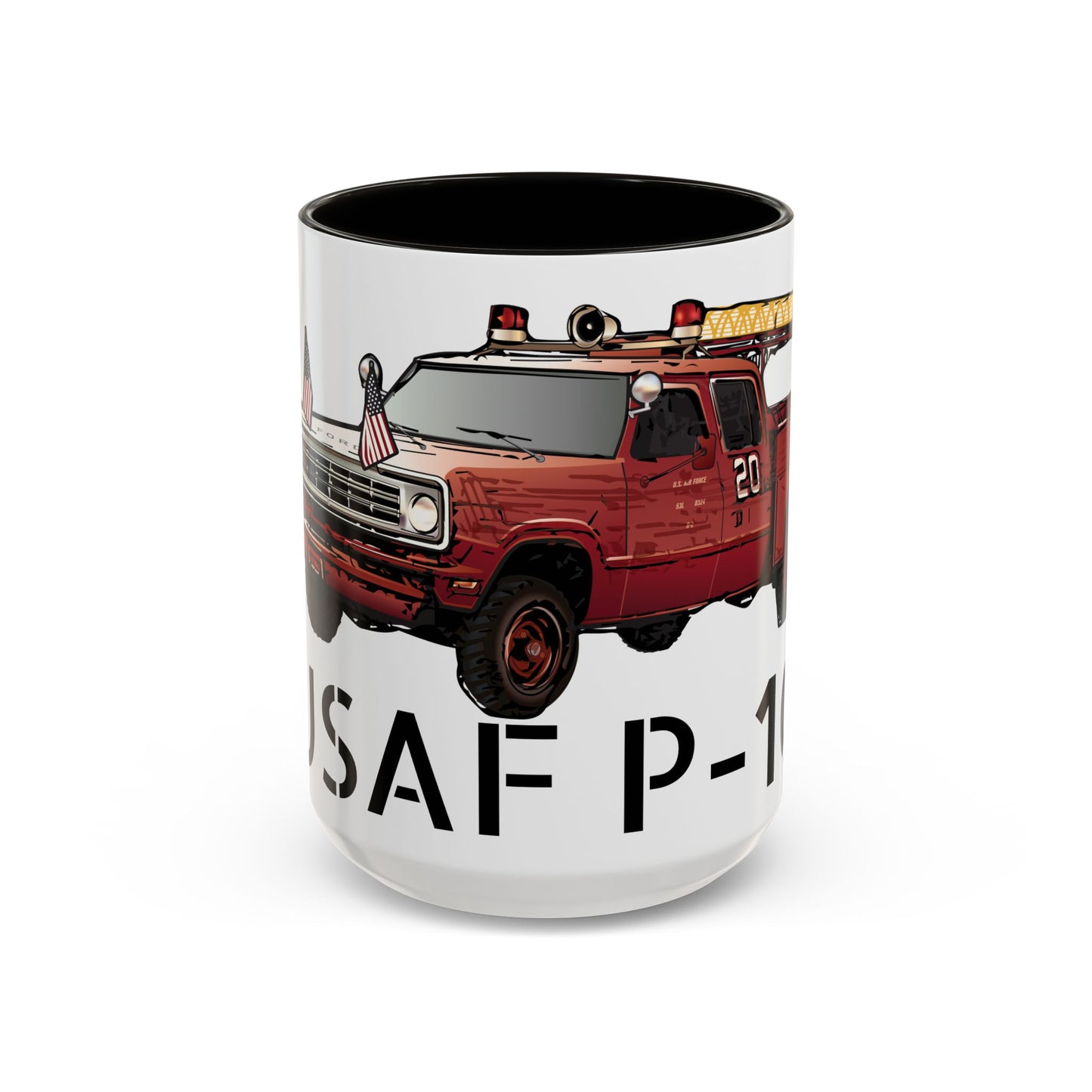 P-10 Crash Fire Rescue Coffee Mug by Island Vibes For Life