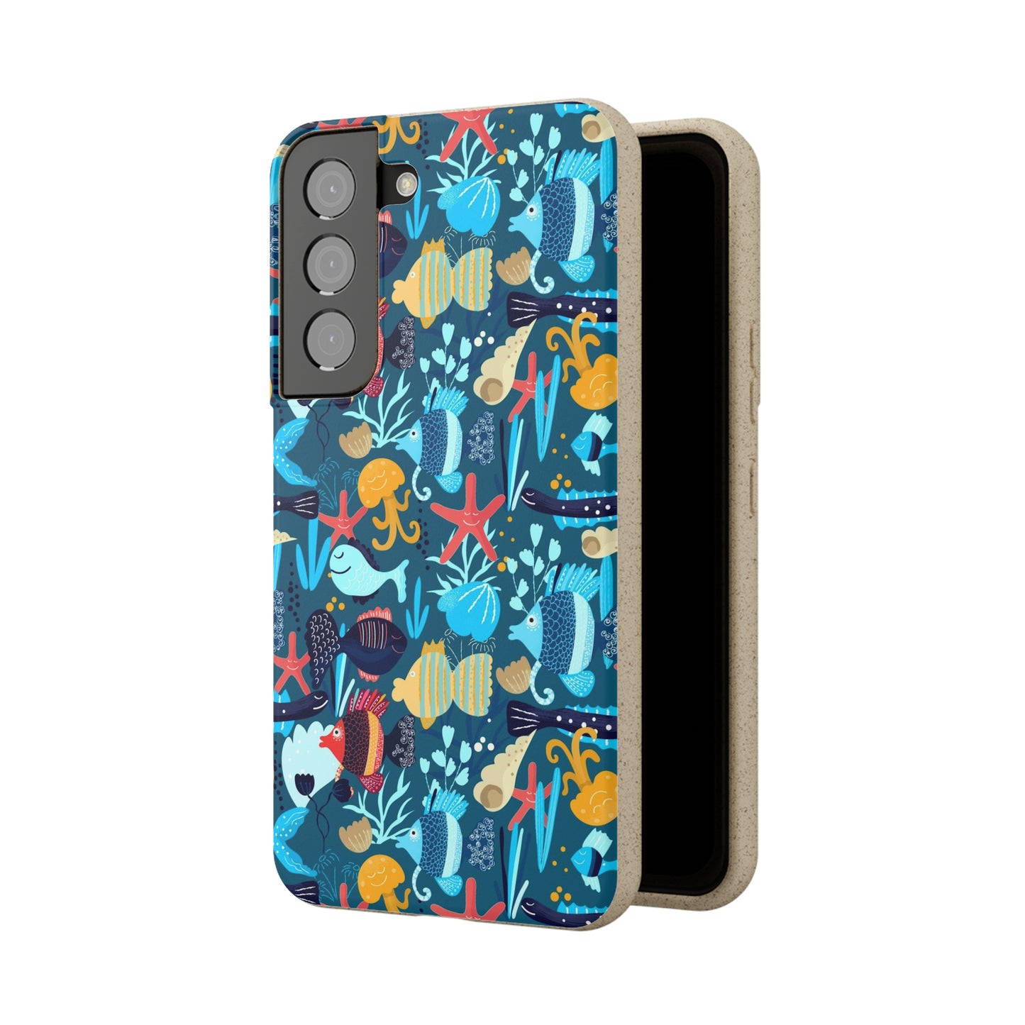 "Aqua Wonderland" Eco Biodegradable Cases - iPhone and Galaxy