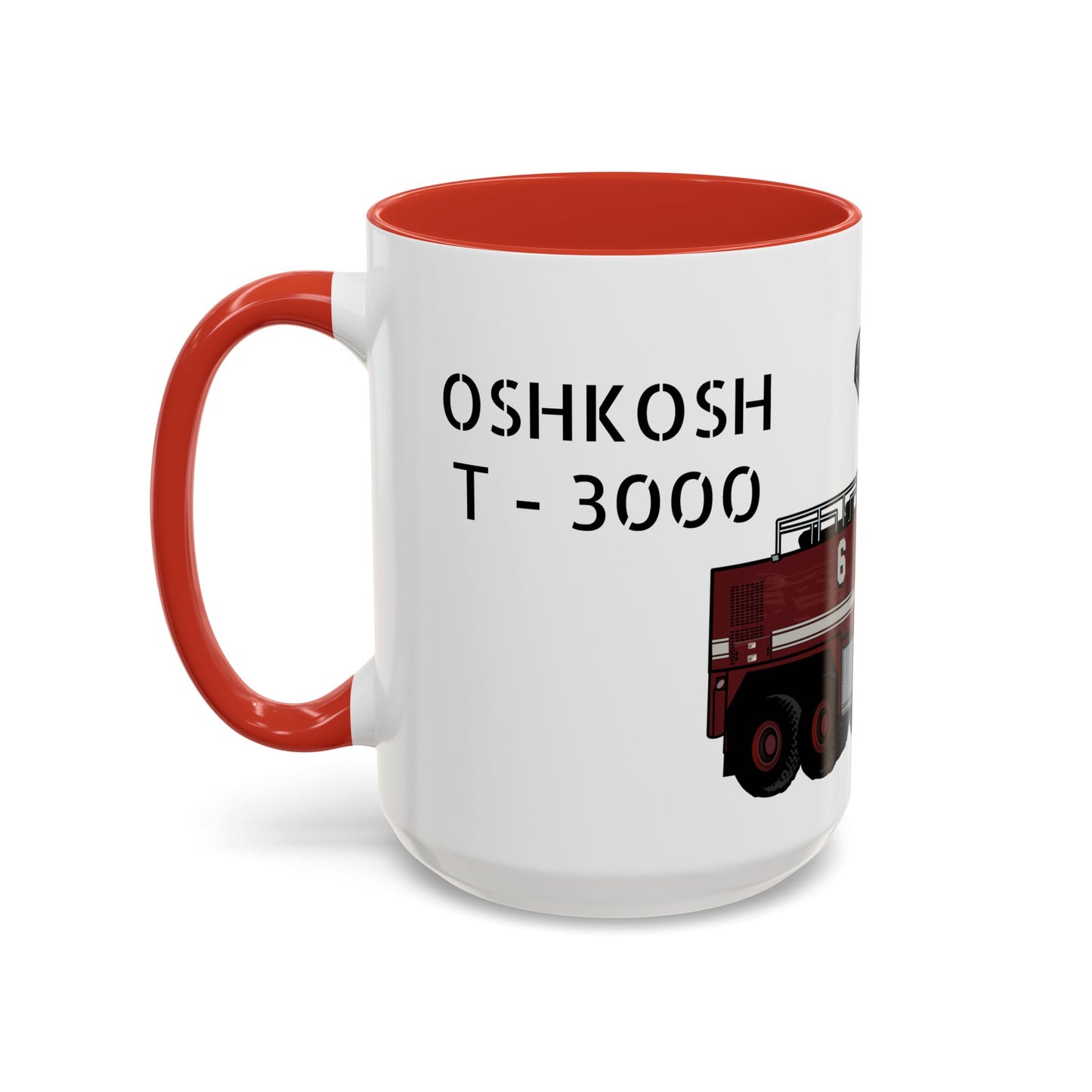Oshkosh T-3000 Crash Fire Rescue Coffee Mug by Island Vibes For Life
