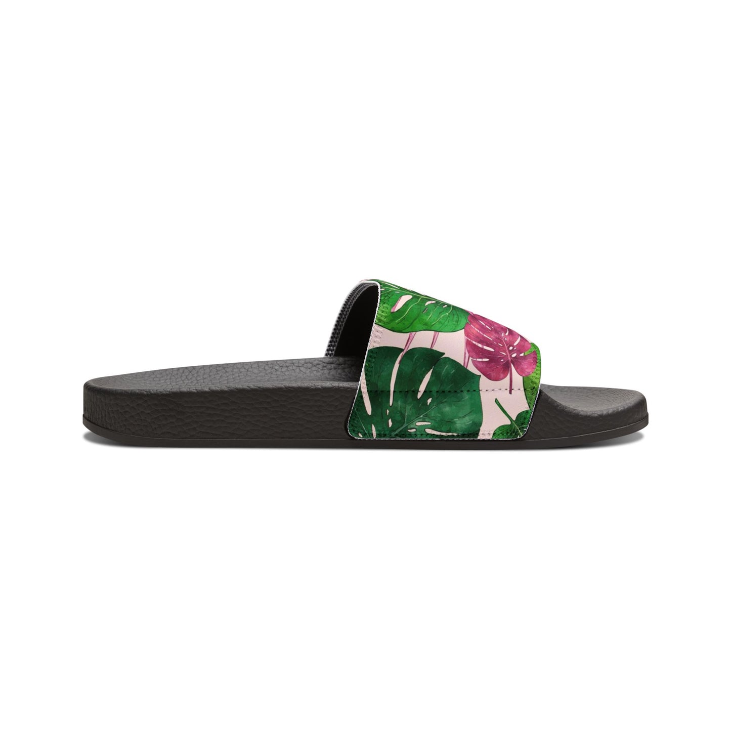 "Jungle Whispers: Coral Serenade" Women's Beach Sandals