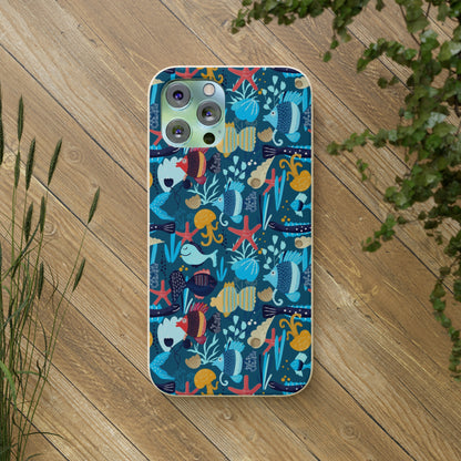 "Aqua Wonderland" Eco Biodegradable Cases - iPhone and Galaxy