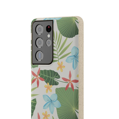 "Caribbean Leaf Carnival"  Eco Biodegradable Phone Cases - iPhone and Galaxy