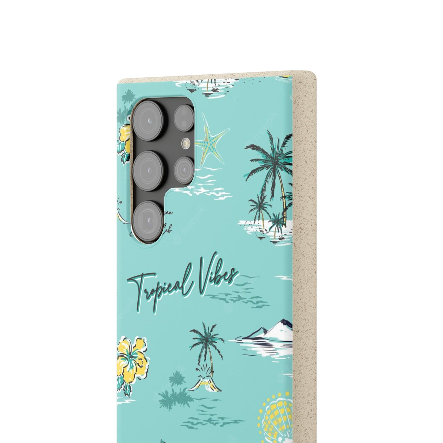 "Tropical Vibes" Eco Biodegradable Phone Cases - iPhone and Galaxy