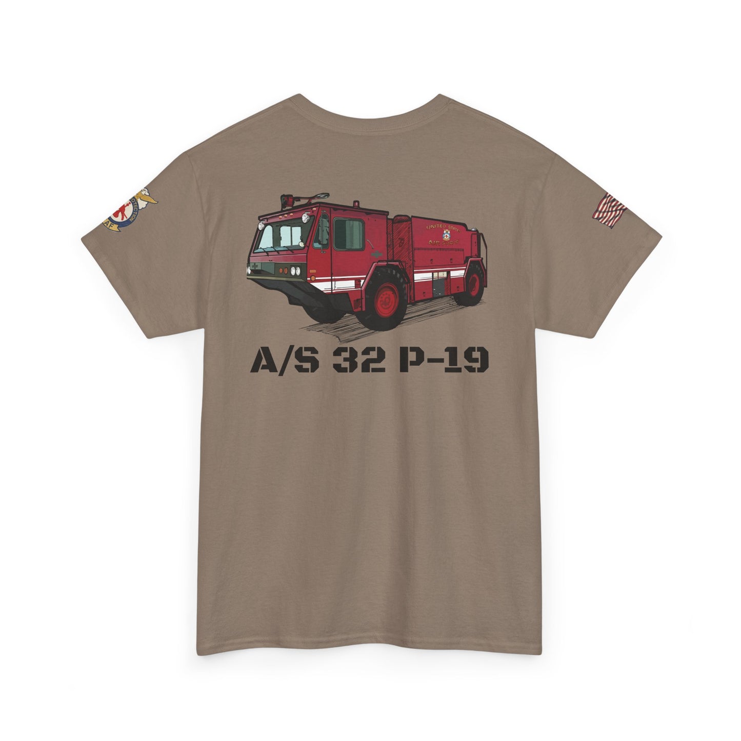 A/S 32 P-19 ARFF Truck Fundraiser Tee by Island Vibes For Life