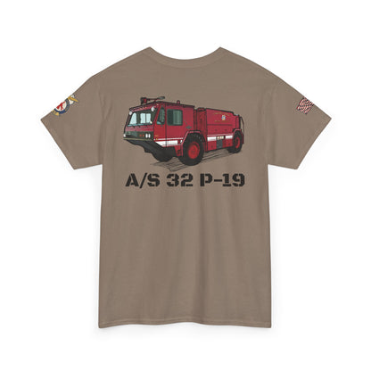 A/S 32 P-19 ARFF Truck Fundraiser Tee by Island Vibes For Life