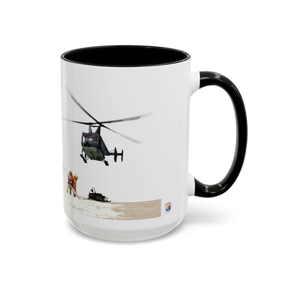 HH-43 Rescue Coffee Mug -  USAF ARFF Huskie Helicopter Mug exclusive by Island Vibes For Life