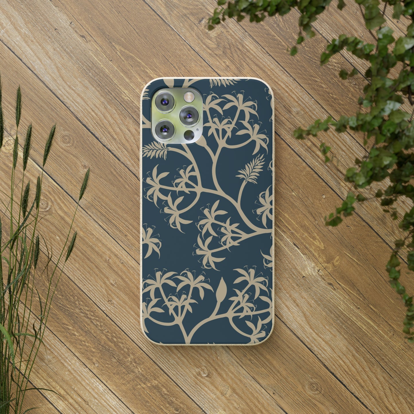 "Earthy Bluescape Oasis" Eco Biodegradable Cases - iPhone and Galaxy