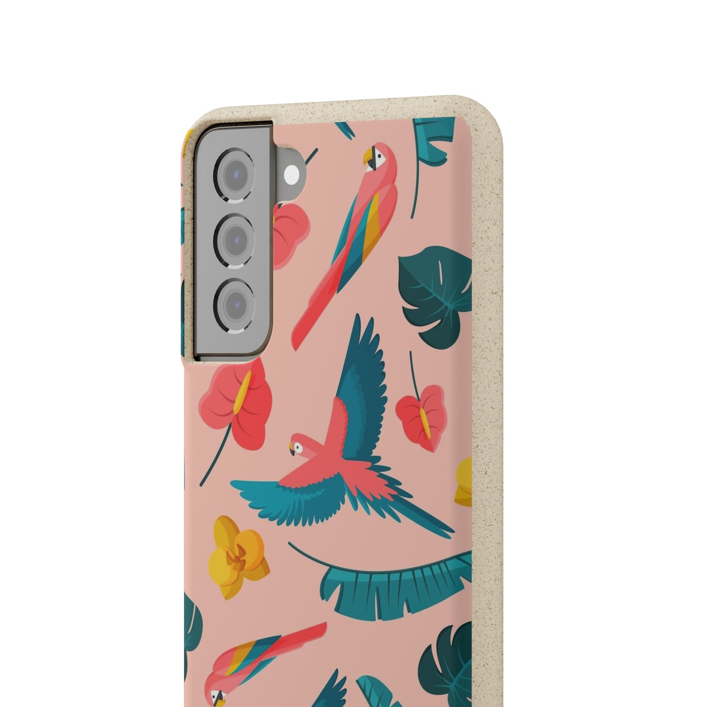 "Colorful Plumage"  Eco Biodegradable Phone Cases - iPhone and Galaxy