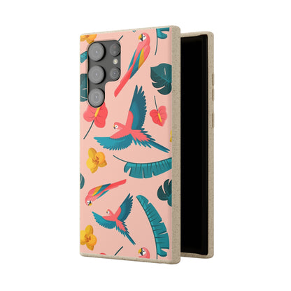 "Colorful Plumage"  Eco Biodegradable Phone Cases - iPhone and Galaxy