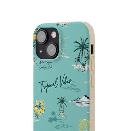 "Tropical Vibes" Eco Biodegradable Phone Cases - iPhone and Galaxy