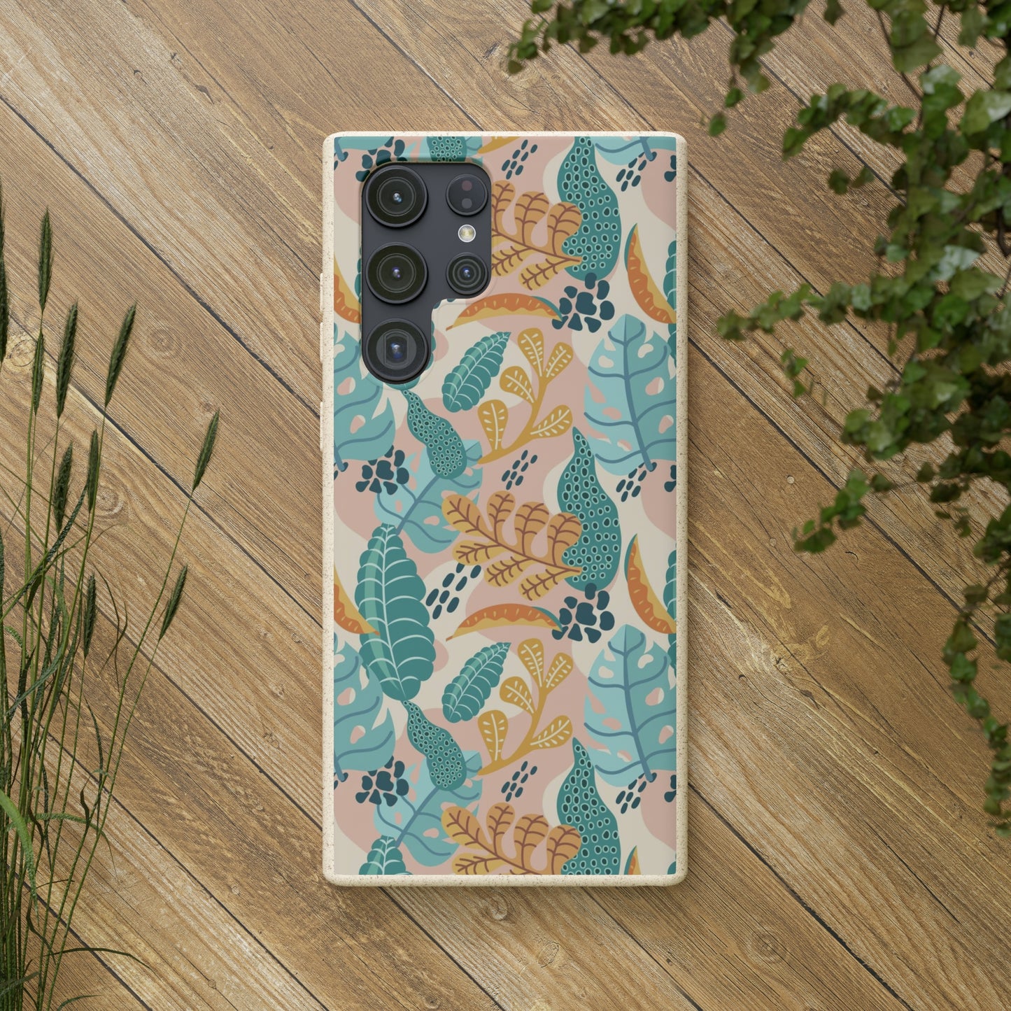 "Earthy Tropics Reverie" Eco Biodegradable Cases - iPhone and Galaxy