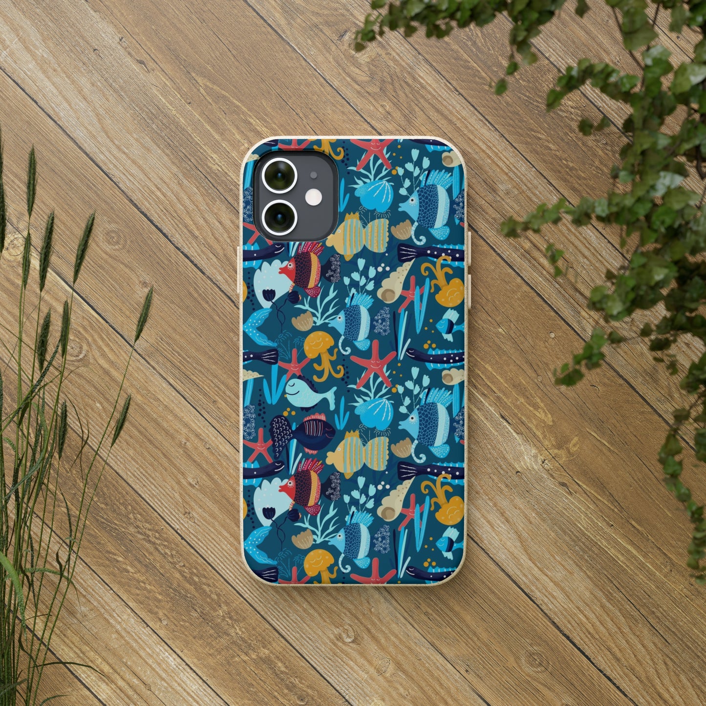 "Aqua Wonderland" Eco Biodegradable Cases - iPhone and Galaxy