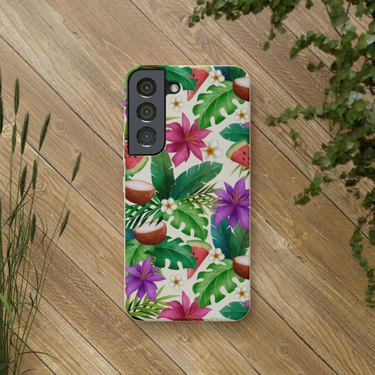 "Exotic Fruit Blossom" Eco Biodegradable Cases - iPhone and Galaxy