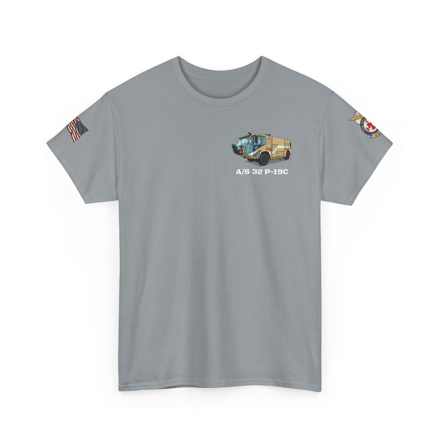 A/S 32 P-19C ARFF Truck Fundraiser Tee by Island Vibes For Life