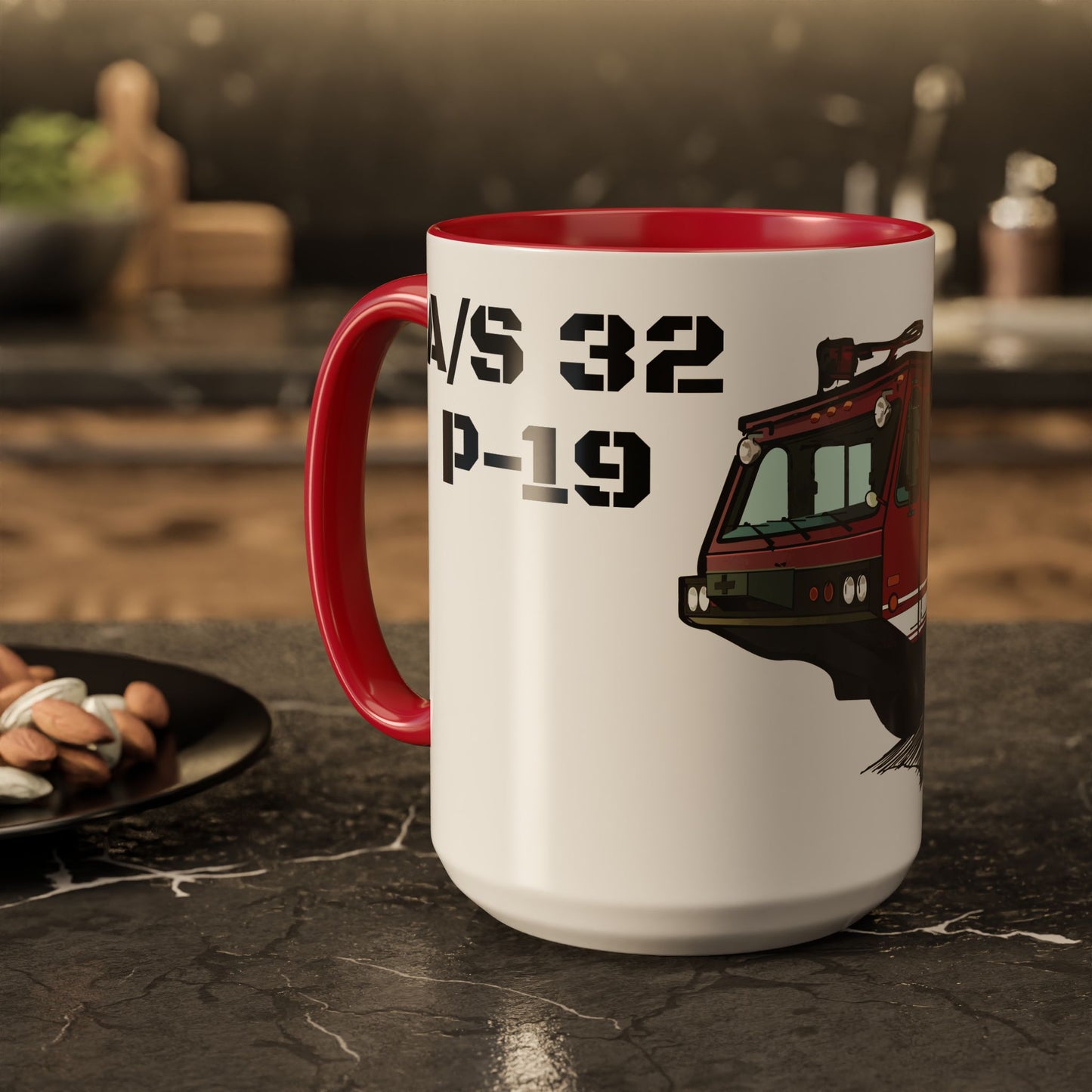 A/S 32 P-19 CFR Truck Fundraiser Coffee Mug by Island Vibes For Life