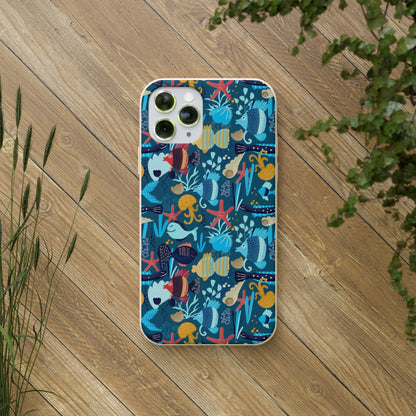 "Aqua Wonderland" Eco Biodegradable Cases - iPhone and Galaxy