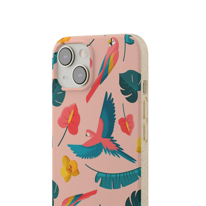 "Colorful Plumage"  Eco Biodegradable Phone Cases - iPhone and Galaxy