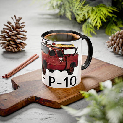 P-10 Crash Fire Rescue Coffee Mug by Island Vibes For Life