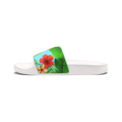 "Tropical Dreamscapes" Women's Beach Sandals