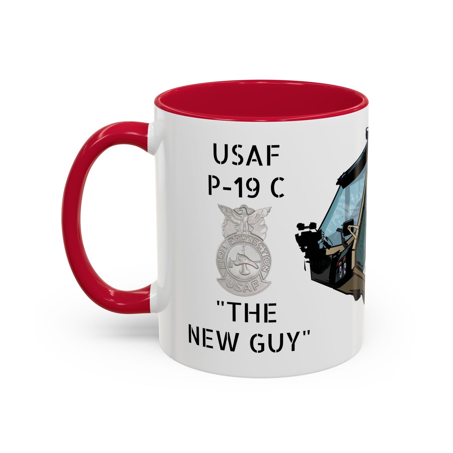 A/S 32 P-19C “The New Guy” Crash Fire Rescue Coffee Mug by Island Vibes For Life