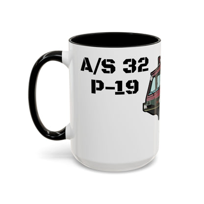 A/S 32 P-19 CFR Truck Fundraiser Coffee Mug by Island Vibes For Life