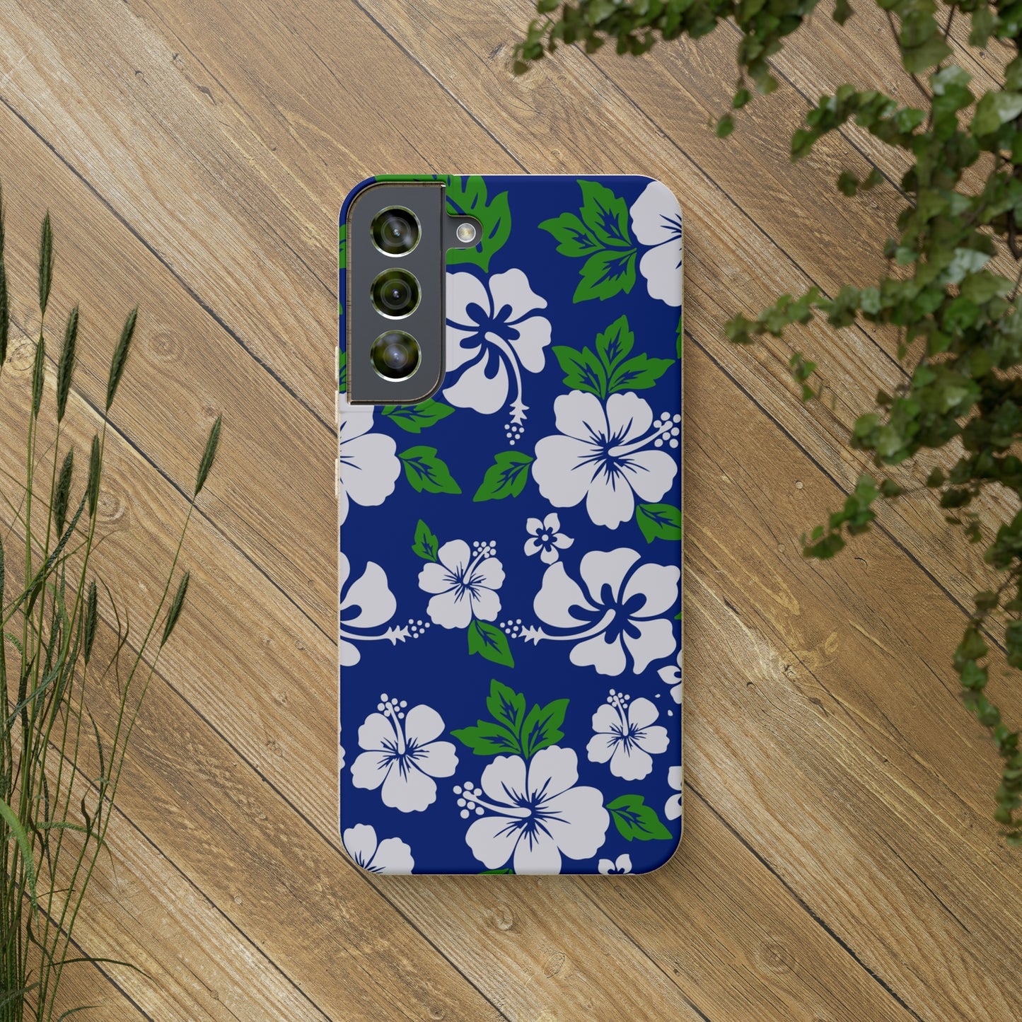 "Aloha Spirit Blooms" Biodegradable Cell Phone Cases iPhone an Galaxy!