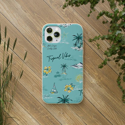 "Tropical Vibes" Eco Biodegradable Phone Cases - iPhone and Galaxy