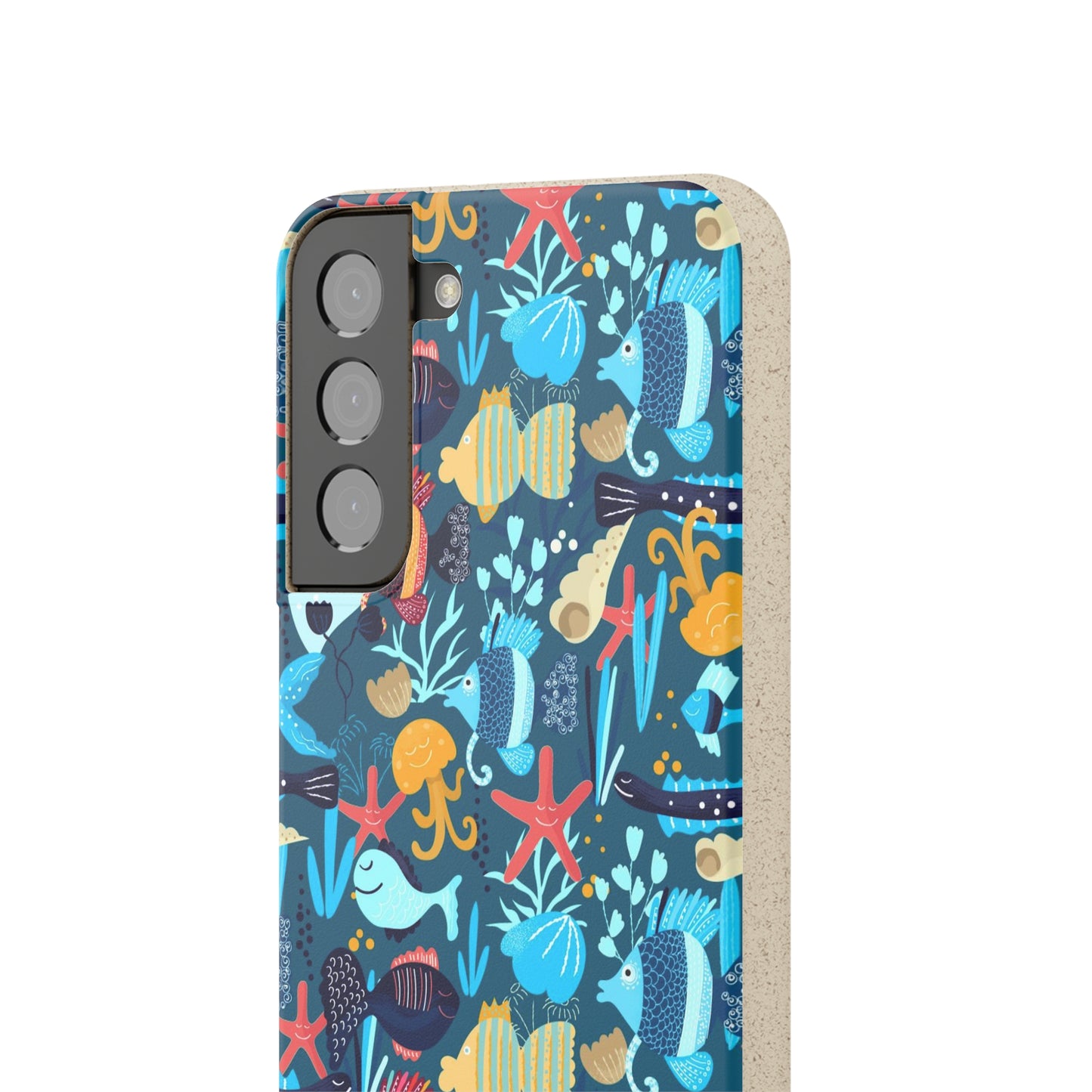 "Aqua Wonderland" Eco Biodegradable Cases - iPhone and Galaxy