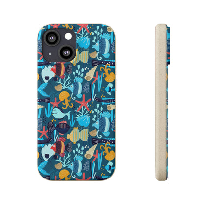 "Aqua Wonderland" Eco Biodegradable Cases - iPhone and Galaxy