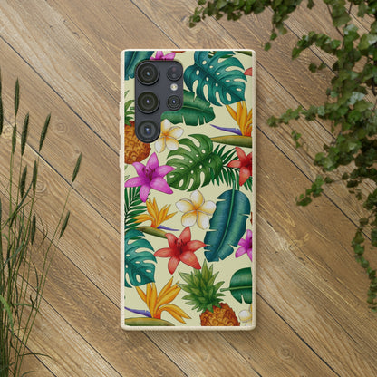 "Pineapple Infused" Eco Biodegradable Phone Cases -iPhone and Galaxy