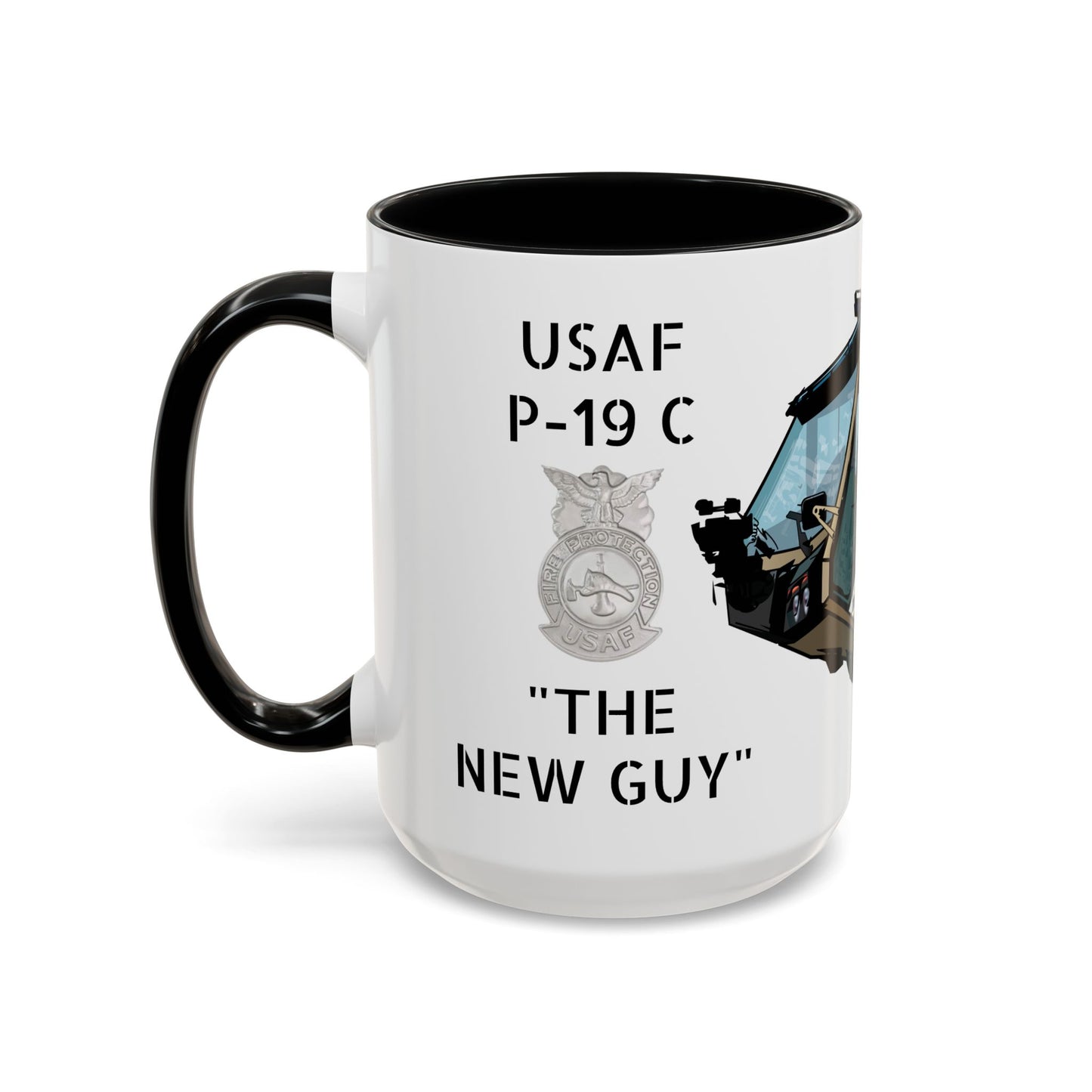 A/S 32 P-19C “The New Guy” Crash Fire Rescue Coffee Mug by Island Vibes For Life