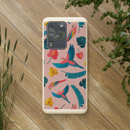 "Colorful Plumage"  Eco Biodegradable Phone Cases - iPhone and Galaxy