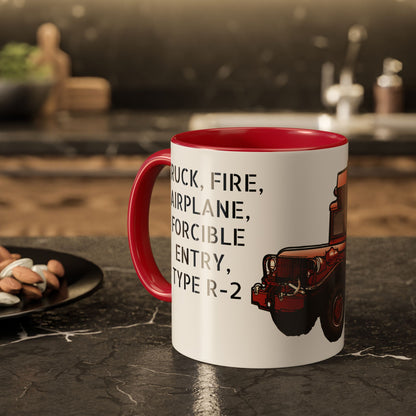 R-2 Crash Fire Rescue Coffee Mug by Island Vibes For Life